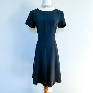 DEPECHE MODE | Little Black Dress Pleated Short Sleeve Knee Length A Line 6